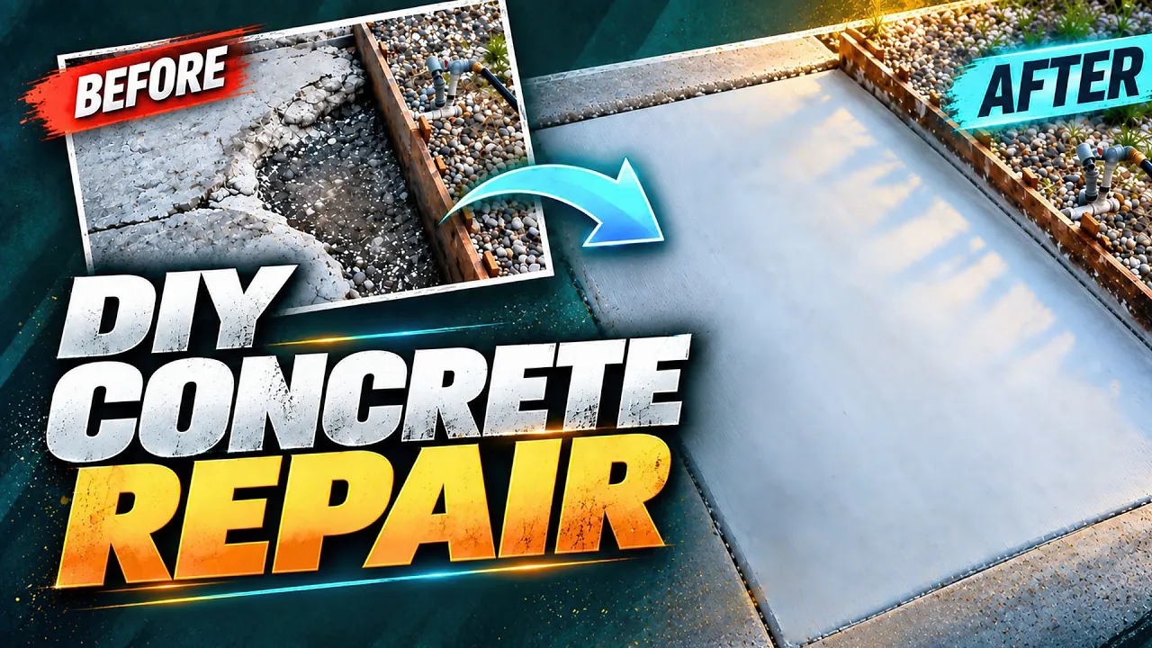 I Tried Rapid Set Cement All to Fix My Backyard Concrete